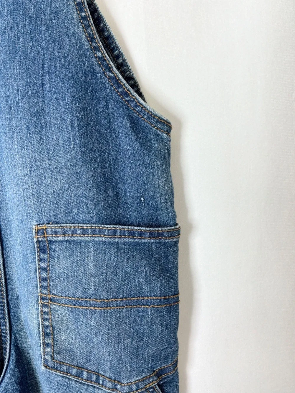 OshKosh Boys Blue Jean Overalls - Size 3T